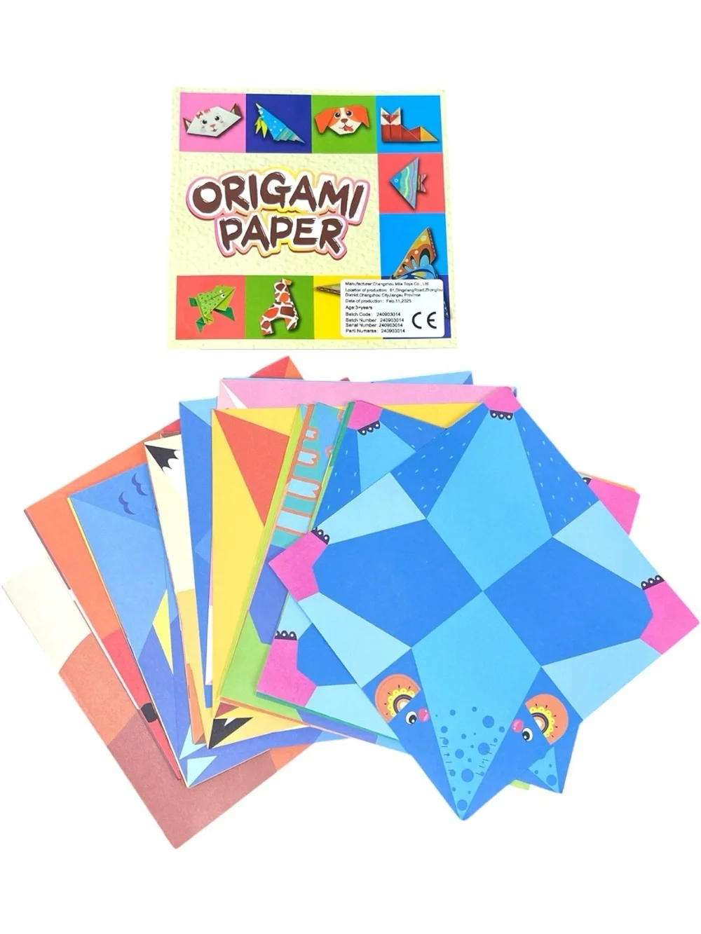 Origami Paper Multi-Color Craft Pack